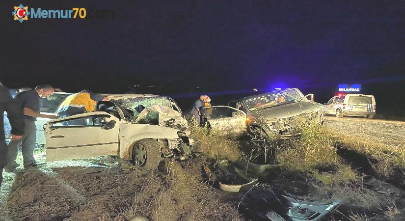 Karabük’te katliam gibi kaza: 2 ölü, 6 yaralı