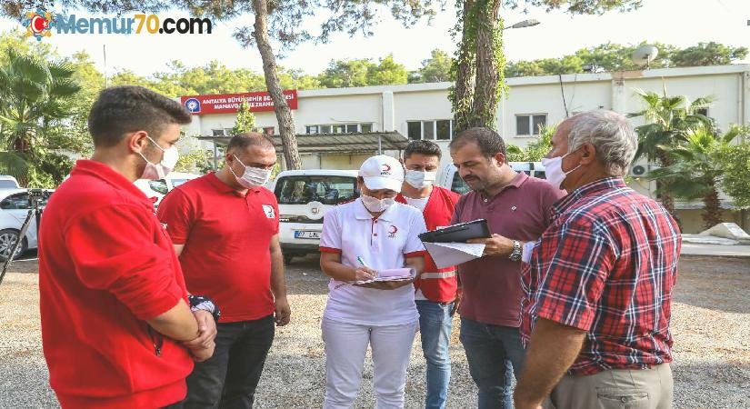 Kızılay’dan Manavgat’a küçükbaş hayvan yardımı