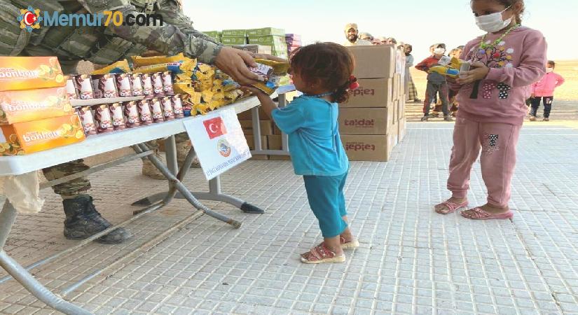 Mehmetçik Suriye halkının yanında olmaya devam ediyor