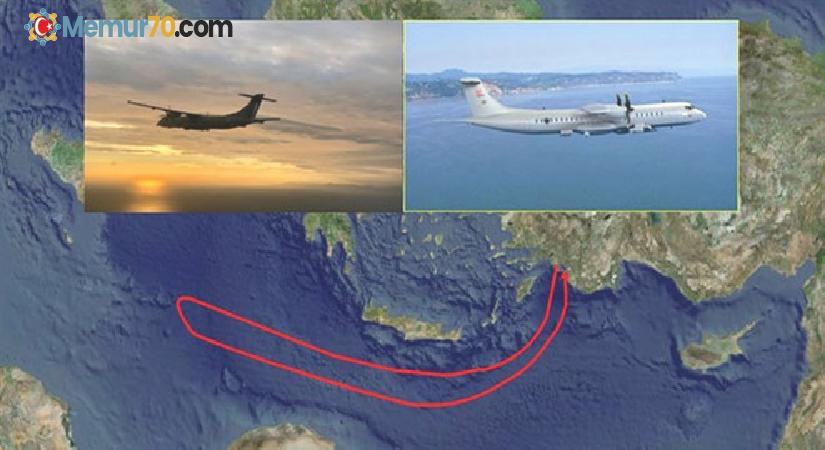 MSB: Akdeniz’de keşif ve gözetleme uçuşu gerçekleştirildi