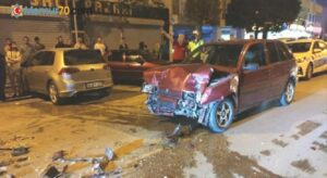 Polisin ‘dur’ ihtarına uymadı, çarptığı kişiyi de yaraladı