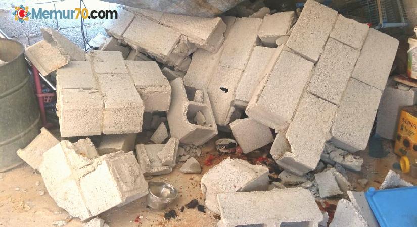 Şanlıurfa’da çöken duvarın altında kalan kadın yaralandı