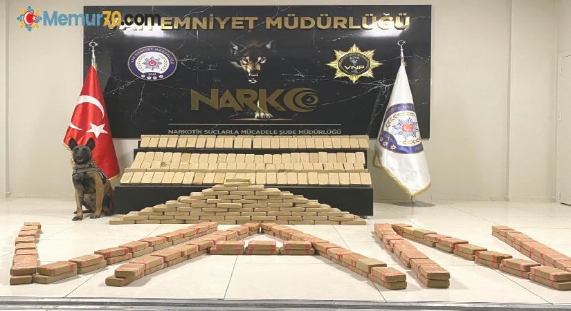 Van’da 217 kilo 500 gram eroin hassas burun Irmak’a takıldı