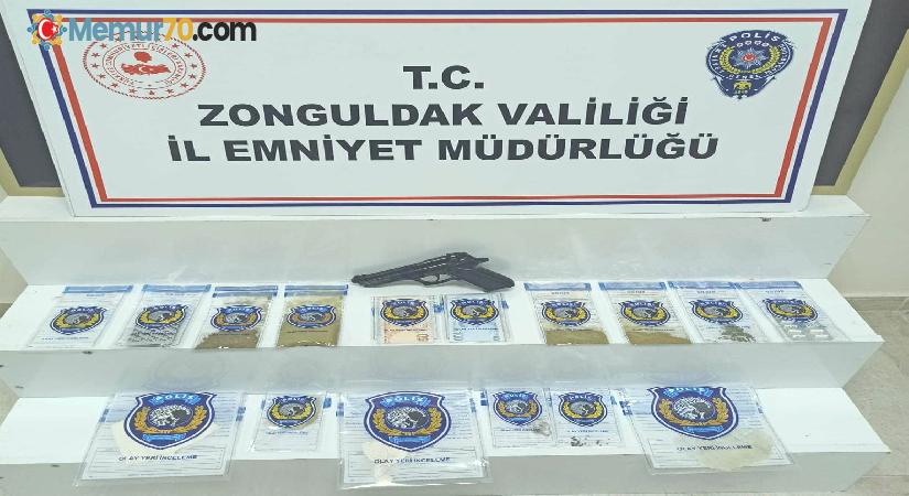 Zonguldak’ta sokak satıcılarına uyuşturucu operasyonu: 3 tutuklu