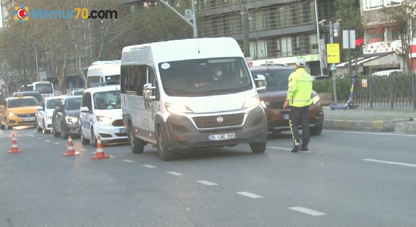 Beyoğlu’nda okul servislerine denetim