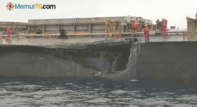 Çanakkale Gelibolu açıklarında gemi kazası