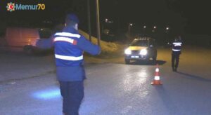 İnegöl’de Jandarma Komutanlığı ve Emniyet Müdürlüğü’nden trafik ve asayiş uygulaması