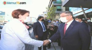 İYİ Parti lideri Akşener’den Ahmet Davutoğlu’na ziyaret