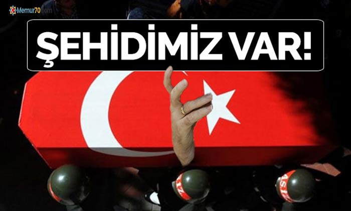 SON DAKİKA! Şehidimiz var