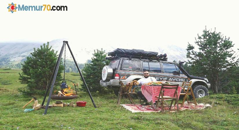 Teknoloji ve şehir hayatının stresinden kaçtı, huzuru doğada buldu