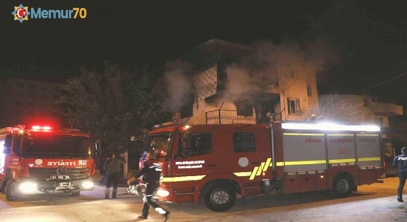 Adana’da bir kişi kirasını ödemediği evi kundakladı