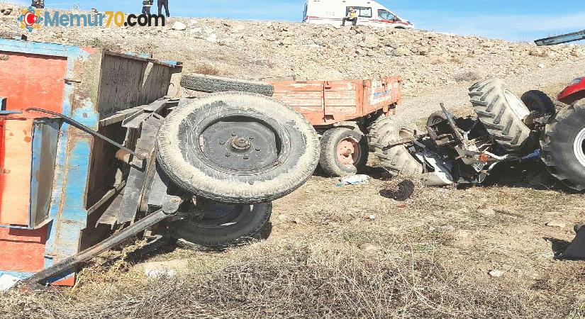 Devrilen traktörün altında kalarak hayatını kaybetti