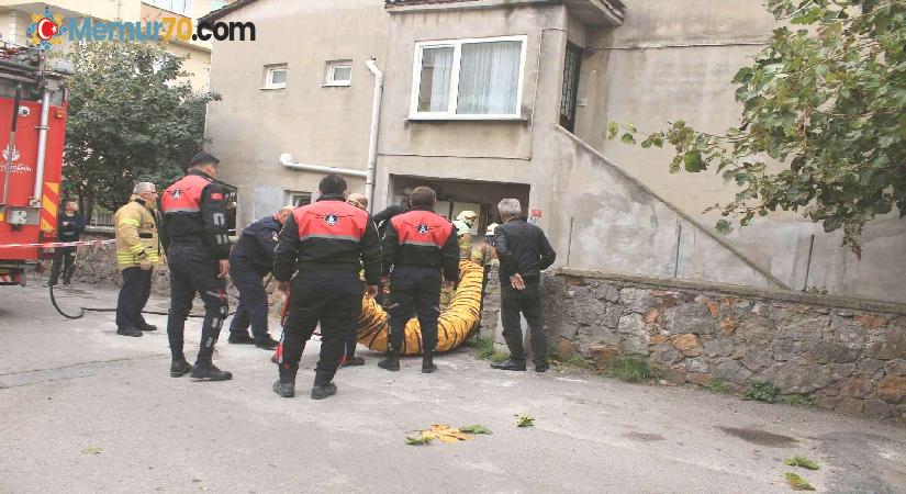 Maltepe’de içinde hasta babasının olduğu evini ateşe verdi