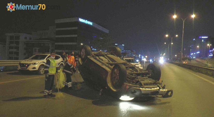 Maltepe’de makas atarak ilerleyen sürücü kazaya neden oldu: 3 yaralı
