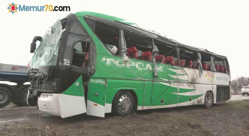 Amasya’daki otobüs kazasında muavinin şoförü ’yavaş git’ diye uyardığı iddia edildi