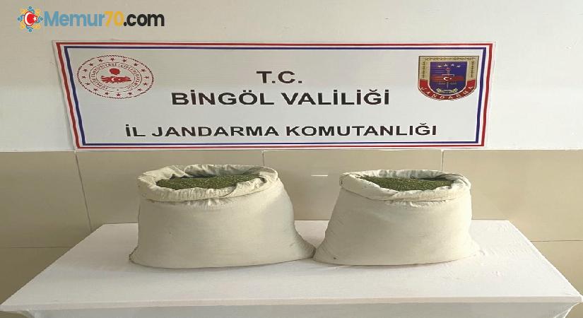 Bingöl’de 29 kilo esrar ele geçirildi