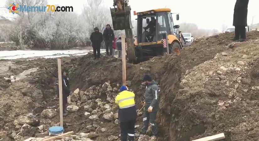 Büyükşehir mahalleyi susuz bırakmadı