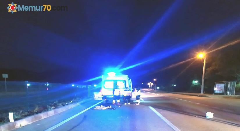 Fethiye’de kaldırıma çarpan motosiklet sürücüsü hayatını kaybetti