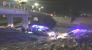 Osmaniye’de minibüs köprüden Savrun Çayı’na uçtu: 3 yaralı