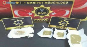 Siirt’te metruk binadaki şahsın üzerinden eroin çıktı