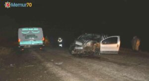 Siverek’te hafif ticari araç uçuruma düştü: 1’i bebek 2 ölü, 6 yaralı