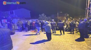 Virajı alamayan cip bahçe duvarına girdi, o anlar güvenlik kamerasına yansıdı