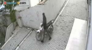 Azılı motosiklet hırsızı yakalandı