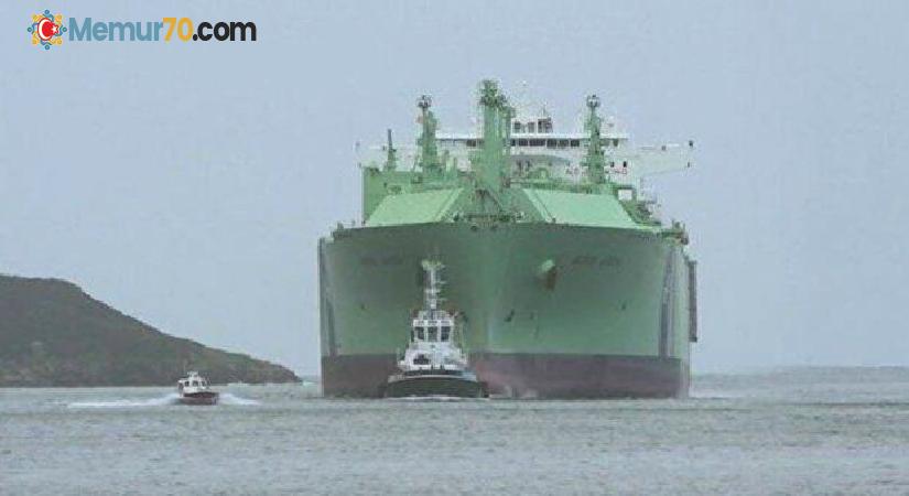 Cezayir’den yola çıkan dev LNG gemisi 16 Ocak’ta Türkiye’de olacak