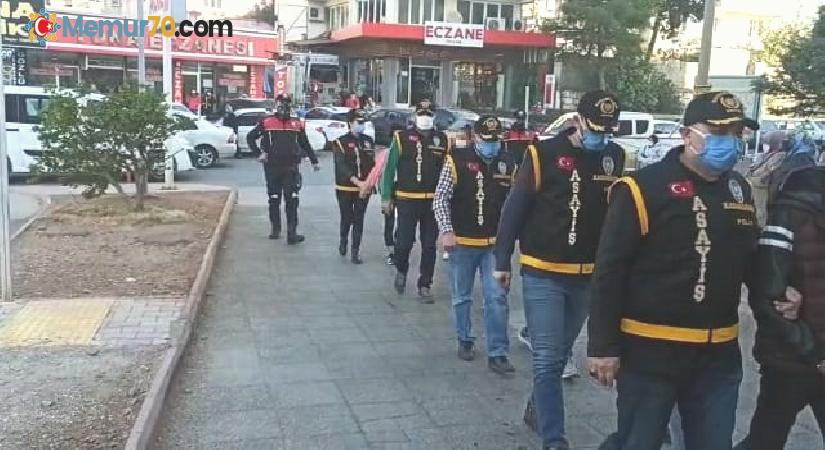 Kahramanmaraş’ta 48 kişi tutuklandı
