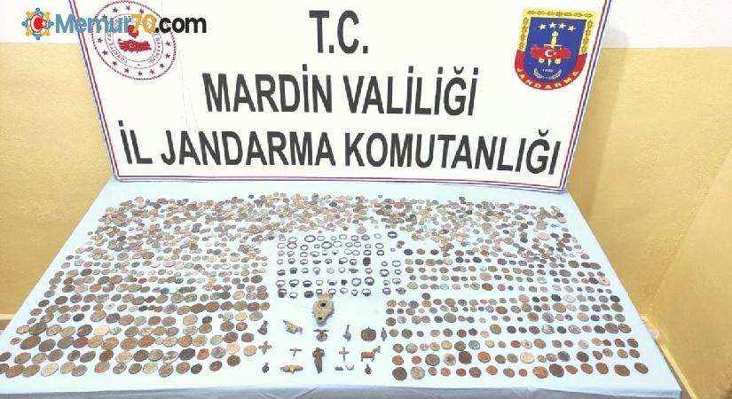 Mardin’de bin 339 adet tarihi eser ele geçirildi