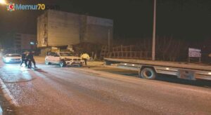 Samandağ’da trafik kazası: 1 yaralı