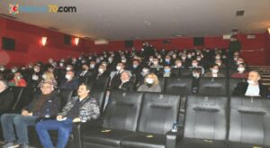 Zonguldak protokolü “Kesişme: İyi ki Varsın Eren” filmini izledi