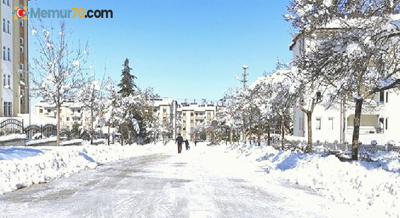 Isparta’da okullar 5 gün tatil edildi