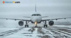 İstanbul’da hava ulaşımına kar engeli