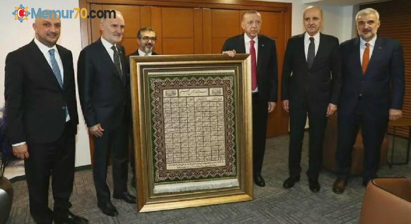 Cumhurbaşkanı Erdoğan, İTO Başkanı Avdagiç’i kabul etti