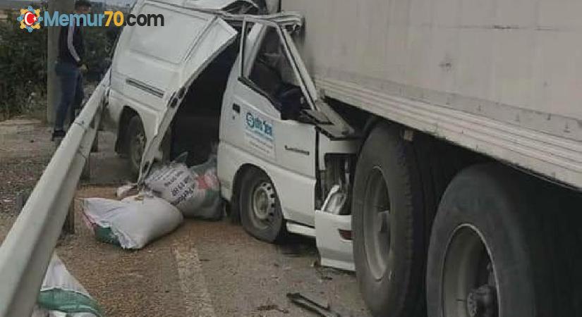 Bursa’da feci kaza : 1 ölü