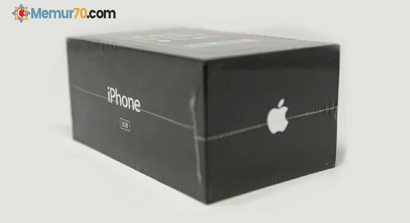 Daha önce hiç açılmamış ilk iPhone modeli 39 bin dolara satıldı