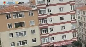 Güngören’de 5 katlı apartmanın çatısında yangın çıktıtı