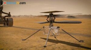 NASA’nın Mars helikopteri Ingenuity’nin ayağına uzay çöpü takıldı
