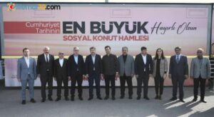 Sosyal konut projesi tanıtım tırı Osmaniye’de