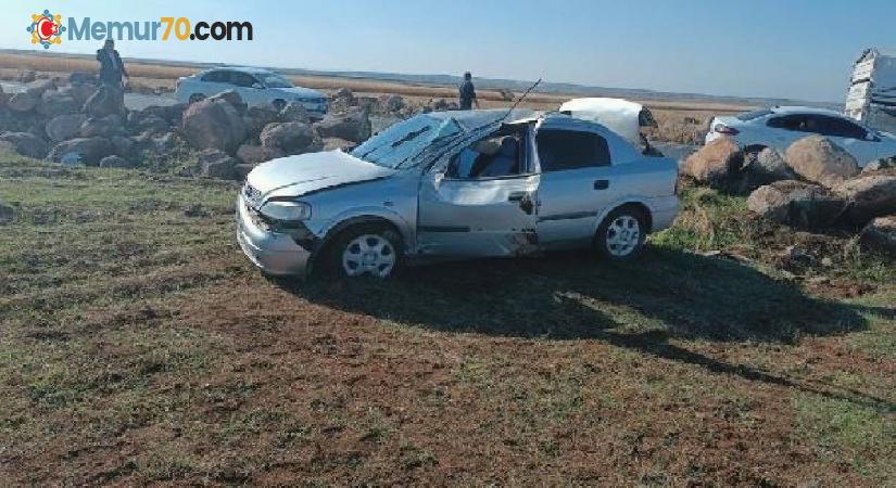 Şanlıurfa’da otomobil devrildi: 1 ölü, 1’i bebek ve 3’ü çocuk 5 yaralı