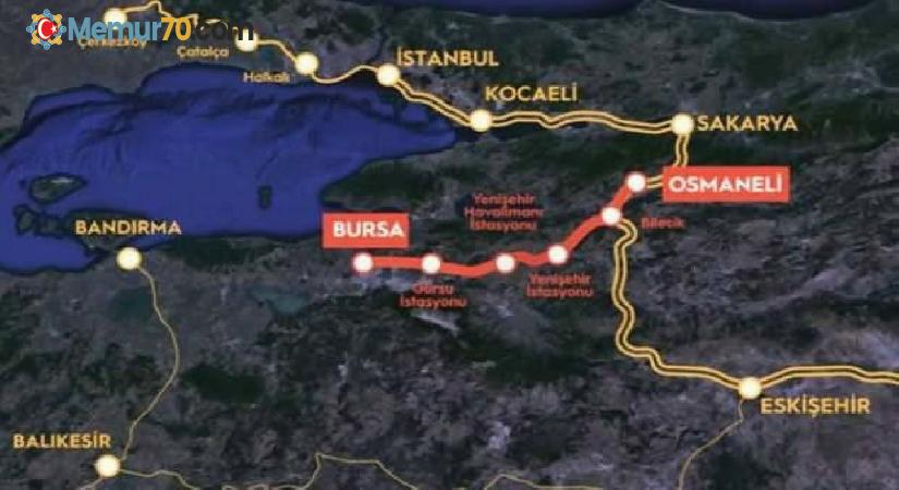 ”Ankara-Bursa ve Bursa-İstanbul arası 2 saat 15 dakika olacak”