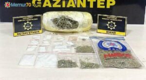 Gaziantep’te uyuşturucu ticaretine 15 gözaltı