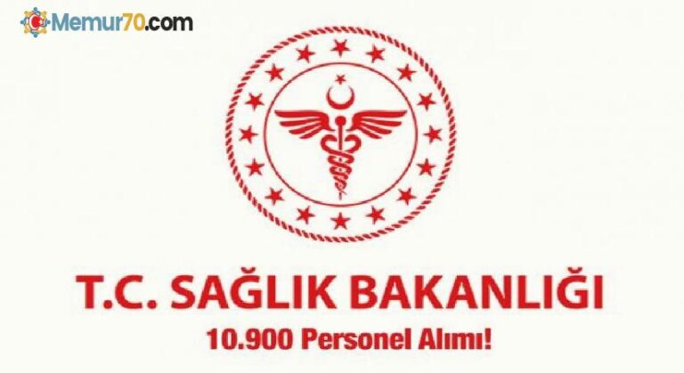 Sağlık Bakanlığı 10.900 personel alıyor! İŞKUR başvuru ekranı ve şehirler…