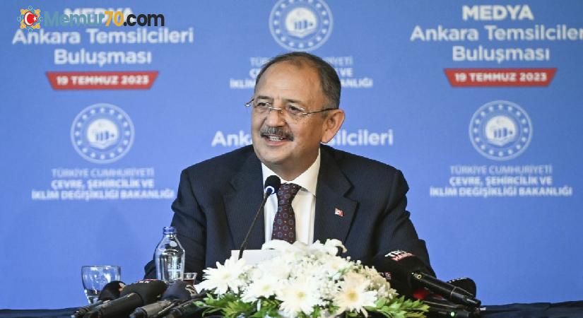 Bakan Özhaseki açıkladı: Beş günde 80 bin başvuru