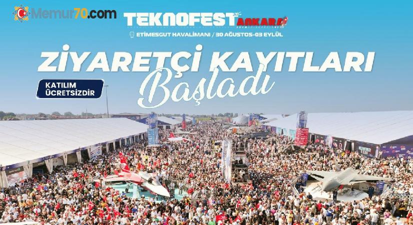 TEKNOFEST Ankara için Ziyaretçi Kayıtları Başladı