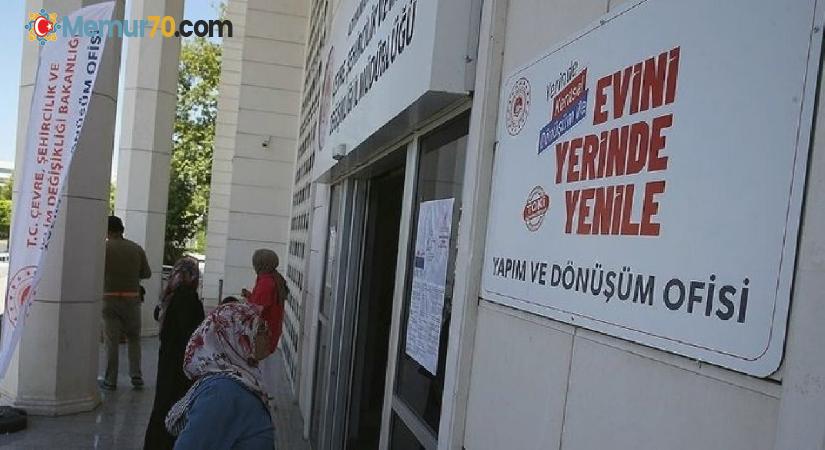 Kahramanmaraş’ta ‘Yerinde Dönüşüm’ projesine 222 bin başvuru yapıldı