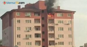 Diyarbakır’da 8’inci Ana Jet Üssü’ndeki lojmanda yangın