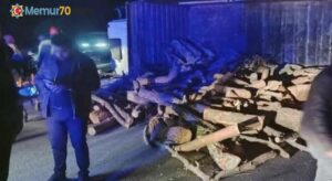 Manisa’da kamyon ile otomobil çarpıştı: 1 ölü, 1 yaralı