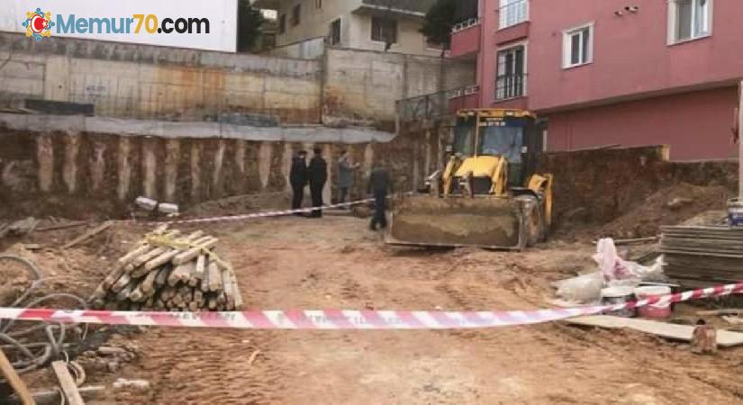 Sancaktepe’de göçük altında kalan işçi hayatını kaybetti